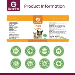 NaturPet Liver Care Pet Supplement -Pet Wellness 191478 PT3. AC SS1800 V1568239370
