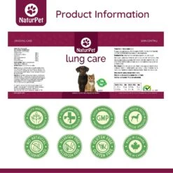 NaturPet Lung Care Pet Supplement -Pet Wellness 191480 PT3. AC SS1800 V1568239401