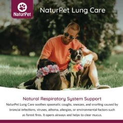 NaturPet Lung Care Pet Supplement -Pet Wellness 191480 PT4. AC SS1800 V1568239325