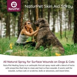 NaturPet Skin Aid Spray Pet Supplement 10 NaturPet Skin Aid Spray Pet Supplement -Pet Wellness 191488 PT4. AC SS1800 V1568238751