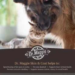 Dr. Maggie Skin & Coat Pet Supplement 8 Dr. Maggie Skin & Coat Pet Supplement -Pet Wellness 191501 PT2. AC SS1800 V1568238514