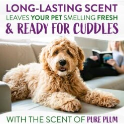 TropiClean Pure Plum Deodorizing Dog & Cat Spray -Pet Wellness 191939 PT5. AC SS1800 V1684417093