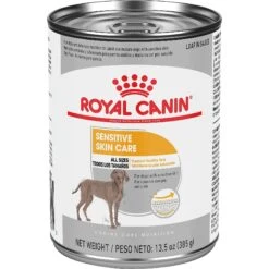 Royal Canin Canine Care Nutrition Sensitive Skin Care Loaf In Sauce Canned Dog Food, 13.5-oz, Case Of 12