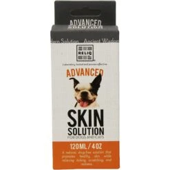 RELIQ Advanced Dog & Cat Skin Solution, 4-oz Bottle