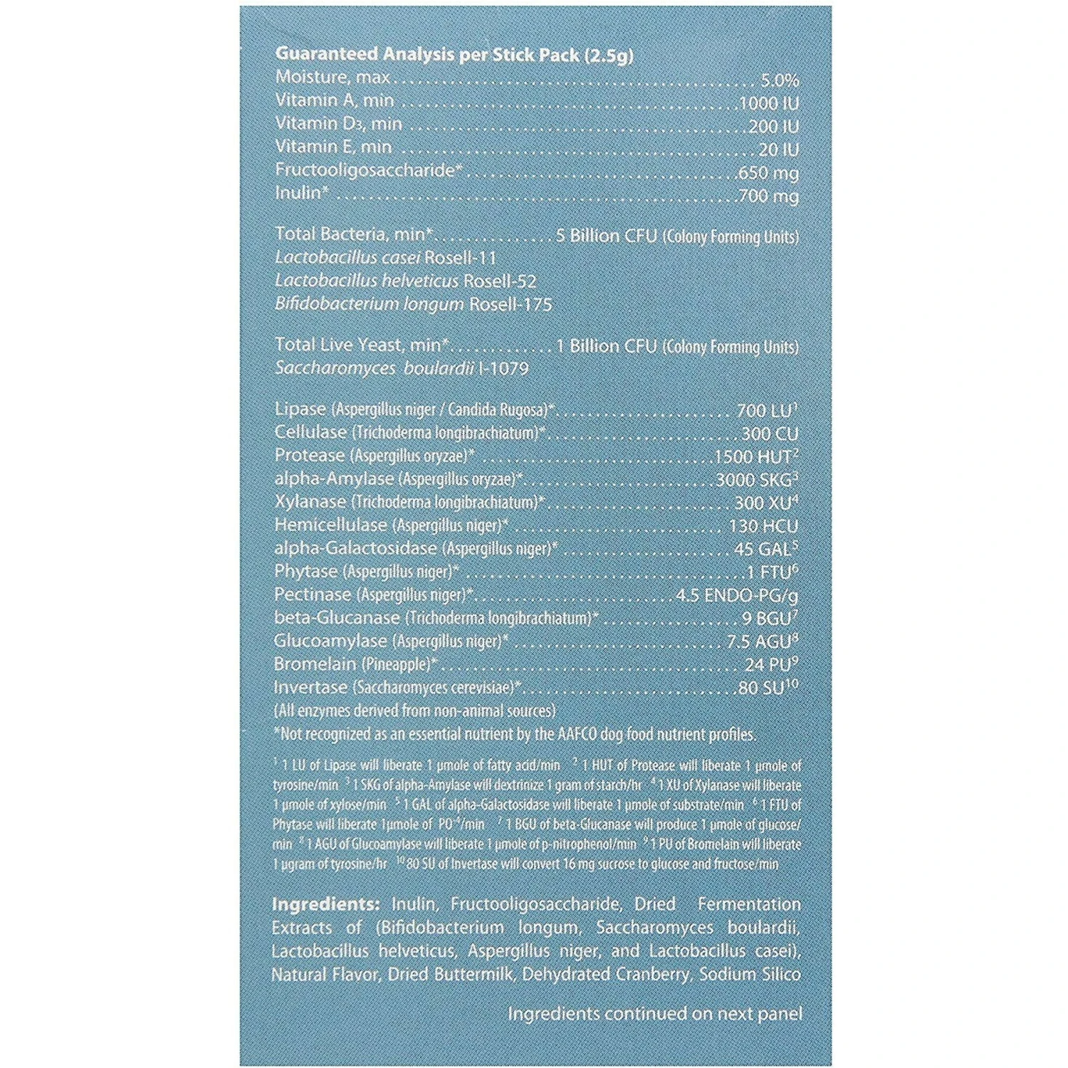 Van Beek Natural Science Synacore Digestive Support Dog Supplement, 30 Count 2 Van Beek Natural Science Synacore Digestive Support Dog Supplement, 30 Count - Image 2