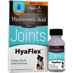 HyaFlex Hyalogic Hyaluronic Acid Hip & Joint Dog Supplement, 1-oz Bottle