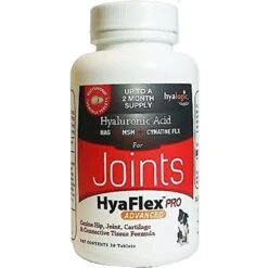 HyaFlex Pro Hyaluronic Acid Advanced Joint Support Dog Supplement, 30 Count