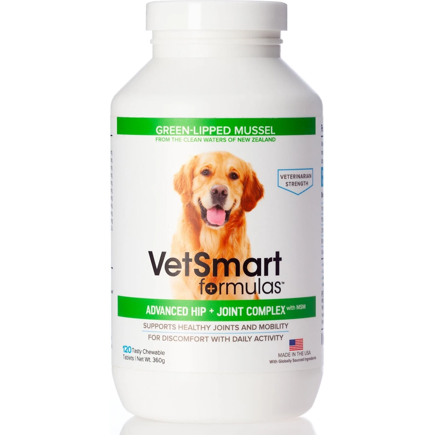 VetSmart Formulas Advanced Chewable Tablet Joint Supplement For Dogs 1 VetSmart Formulas Advanced Chewable Tablet Joint Supplement For Dogs