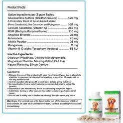 VetSmart Formulas Advanced Chewable Tablet Joint Supplement For Dogs 11 VetSmart Formulas Advanced Chewable Tablet Joint Supplement For Dogs -Pet Wellness 193692 PT3. AC SS1800 V1652898716