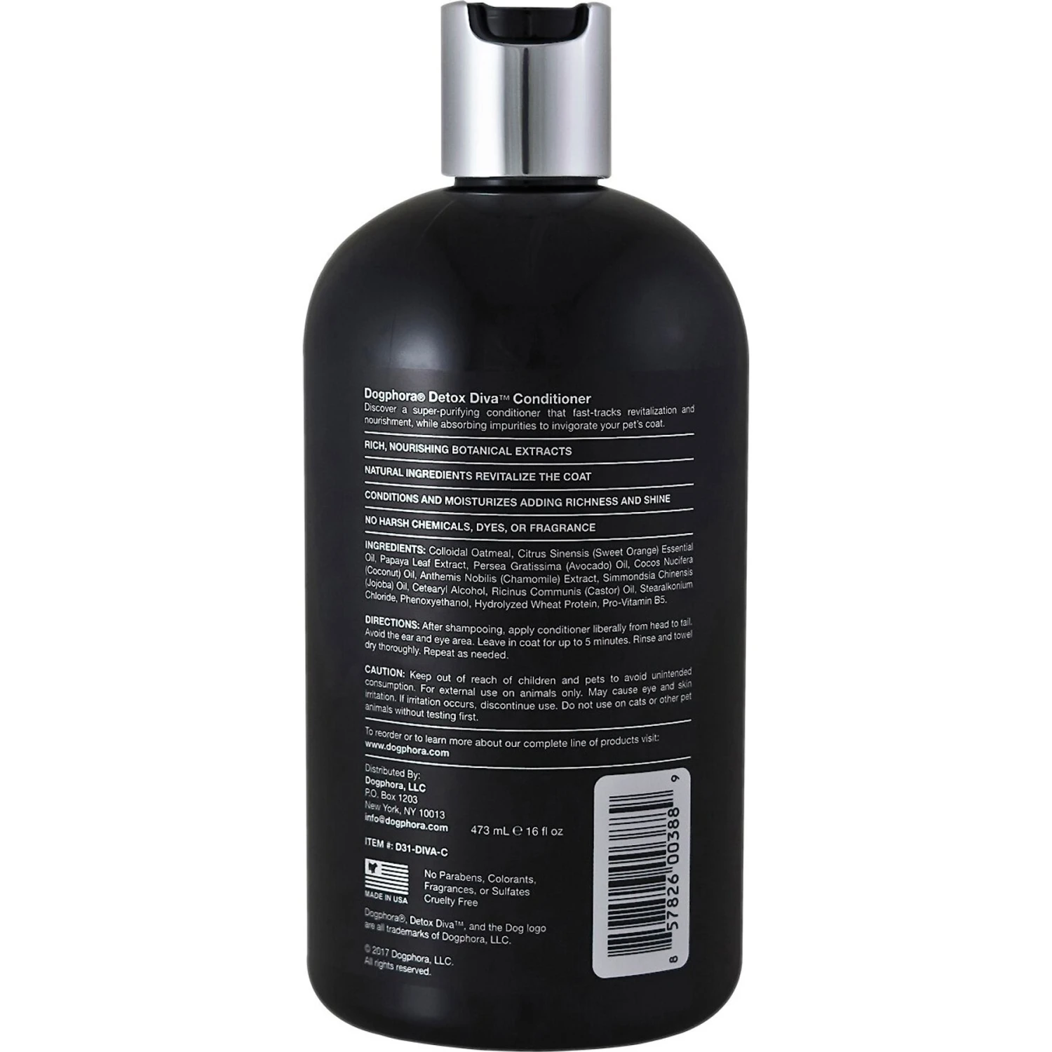 Dogphora Detox Diva Dog Conditioner, 16-oz Bottle 2 Dogphora Detox Diva Dog Conditioner, 16-oz Bottle - Image 2