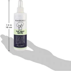 Wagberry Soothing Hot Spot Dog Spray, 8-oz Bottle -Pet Wellness 194038 PT7. AC SS1800 V1649719584