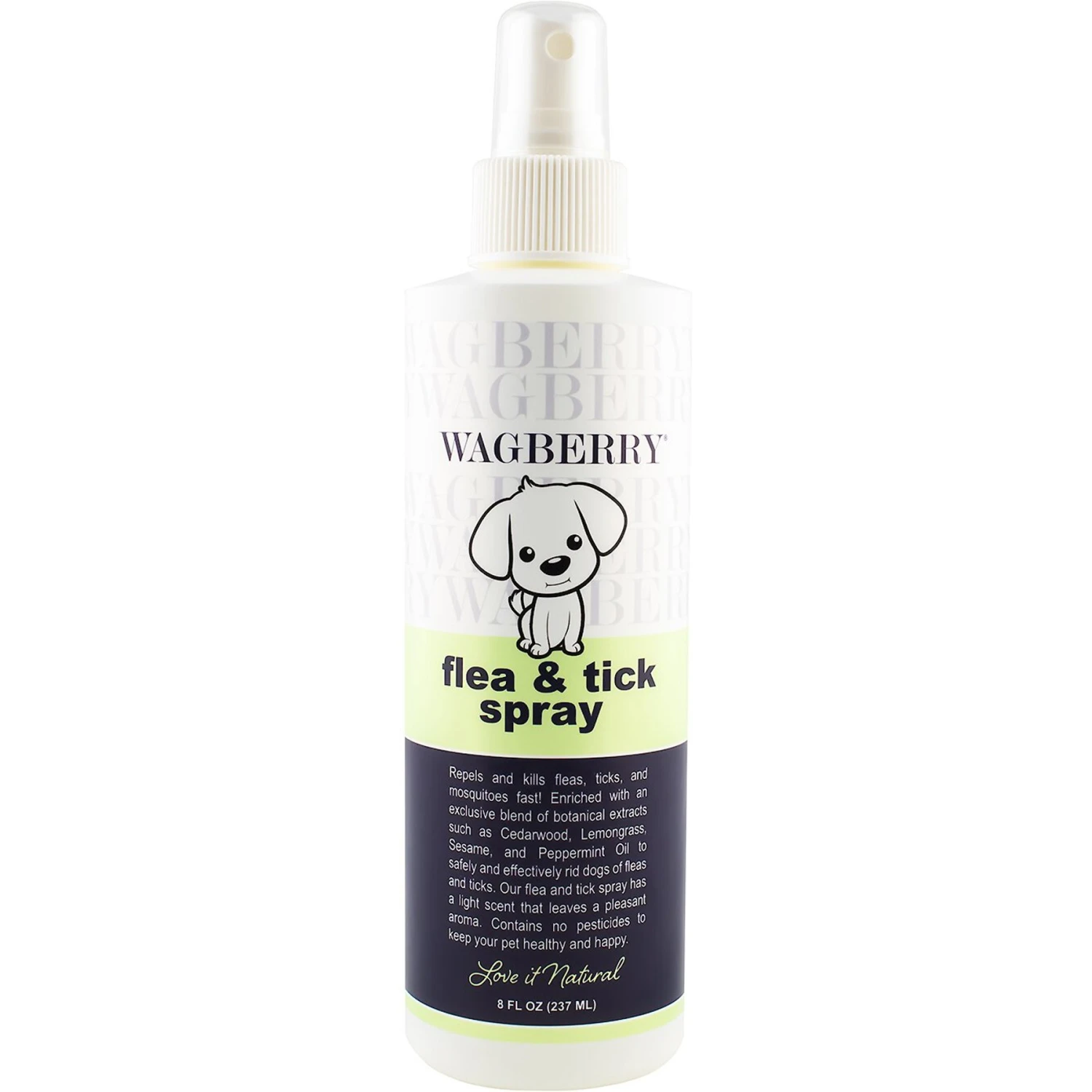 Wagberry Flea & Tick Dog Spray 1 Wagberry Flea & Tick Dog Spray