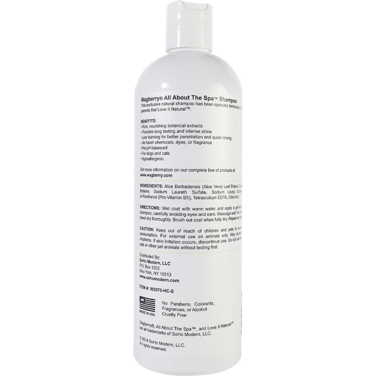 Wagberry All About The Spa Dog Shampoo, 16-oz Bottle 2 Wagberry All About The Spa Dog Shampoo, 16-oz Bottle - Image 2