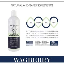 Wagberry All About The Spa Dog Conditioner, 16-oz Bottle -Pet Wellness 194050 PT5. AC SS1800 V1649754685
