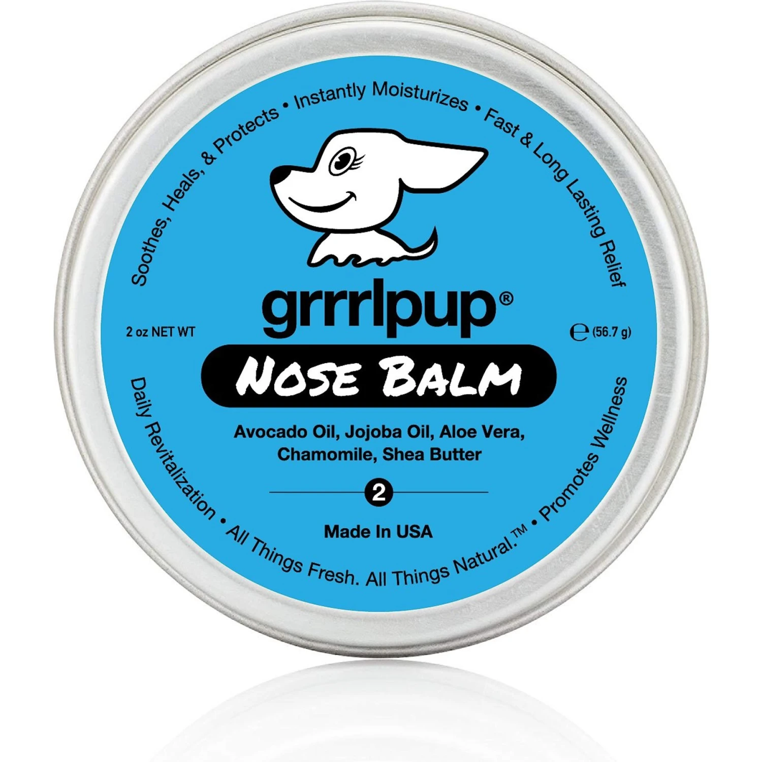 Grrrlpup Paw, Nose, Itch & Calm Dog Balm Set, 4 Count, 2-oz Bottle 4 Grrrlpup Paw, Nose, Itch & Calm Dog Balm Set, 4 Count, 2-oz Bottle - Image 4