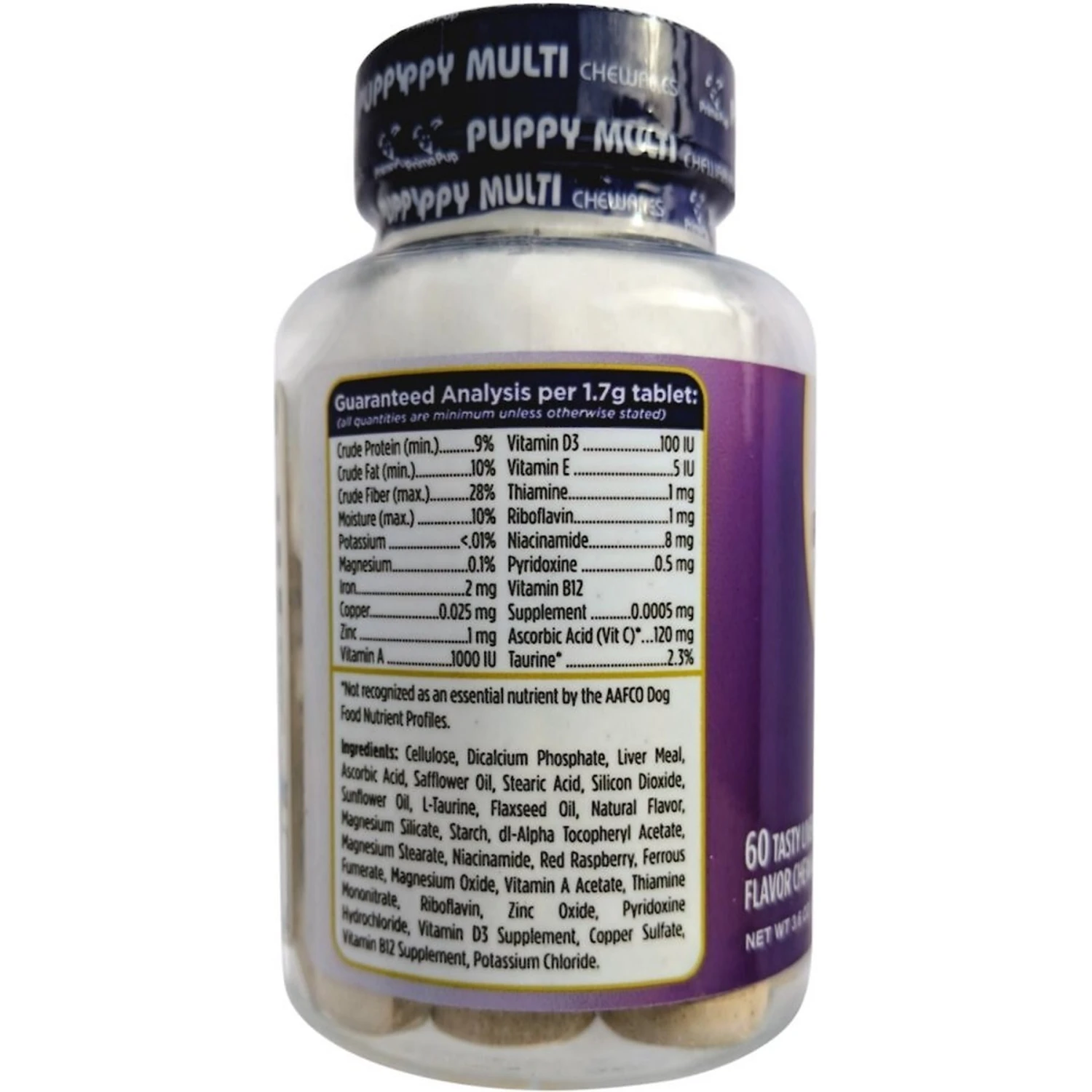 Primo Pup Vet Health Puppy Multivitamin Dog Supplement, 60 Count 2 Primo Pup Vet Health Puppy Multivitamin Dog Supplement, 60 Count - Image 2