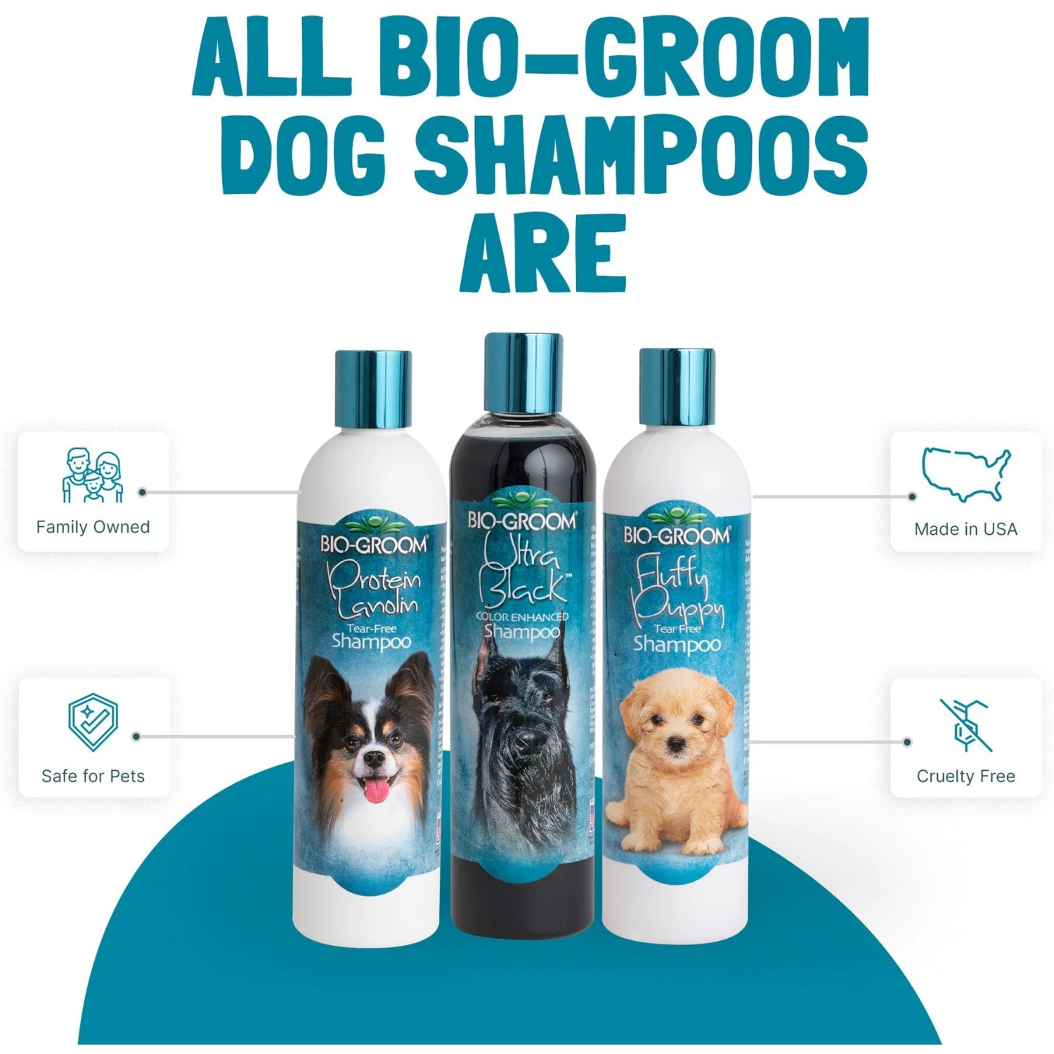 Bio-Groom Ultra Black Color Enhancer Dog Shampoo 3 Bio-Groom Ultra Black Color Enhancer Dog Shampoo - Image 3