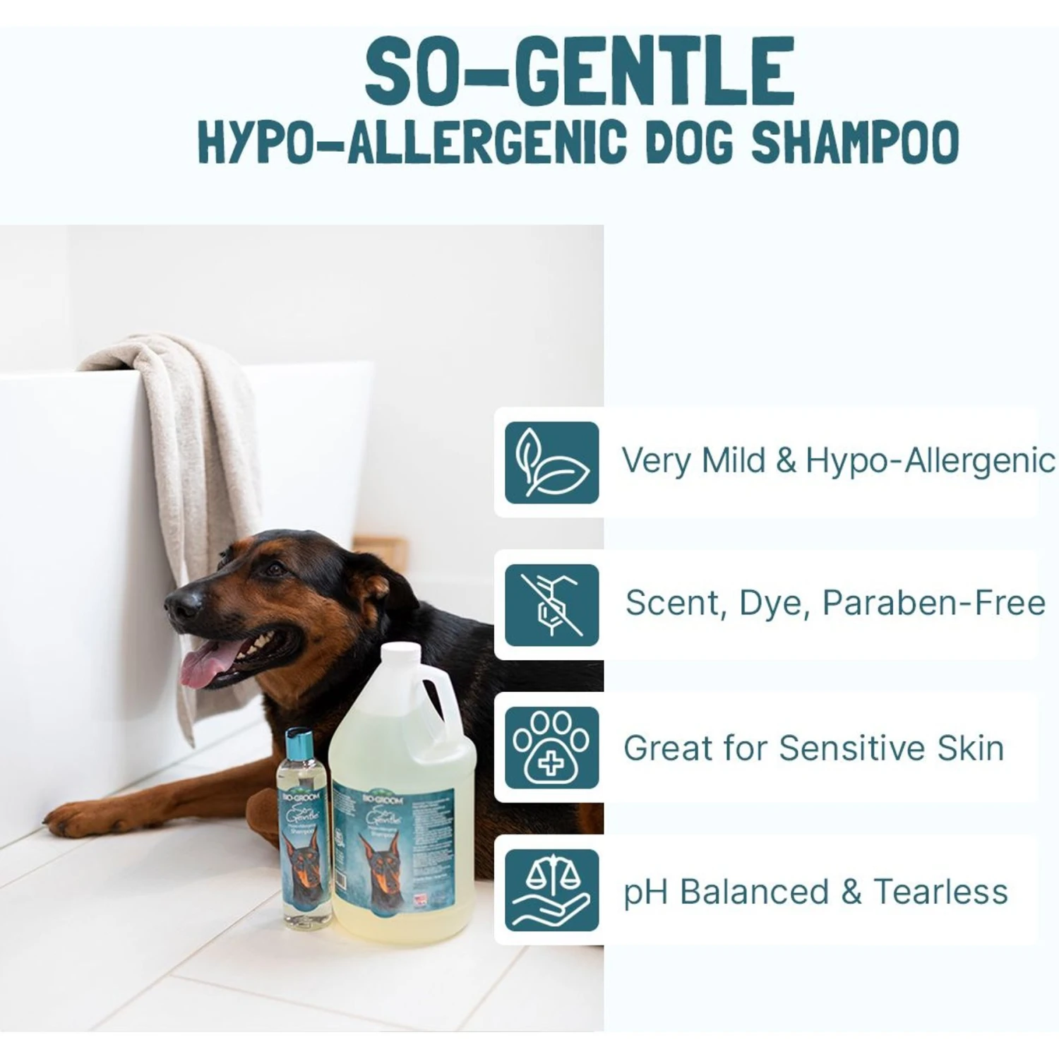 Bio-Groom So-Gentle Hypo-Allergenic Dog Shampoo 2 Bio-Groom So-Gentle Hypo-Allergenic Dog Shampoo - Image 2