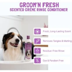 Bio-Groom Groom 'N Fresh Creme Rinse Dog Conditioner, 12-oz Bottle 7 Bio-Groom Groom 'N Fresh Creme Rinse Dog Conditioner, 12-oz Bottle -Pet Wellness 195563 PT2. AC SS1800 V1670433240