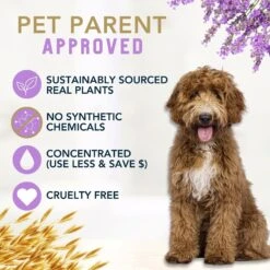 4-Legger Organic Oatmeal, Aloe & Lavender Dog Shampoo, 16-oz Bottle -Pet Wellness 198185 PT5. AC SS1800 V1698694075
