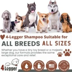 4-Legger Cedar Peppermint & Organic Coconut Oil Dog Conditioning Shampoo, 16-oz Bottle -Pet Wellness 198187 PT8. AC SS1800 V1696281012