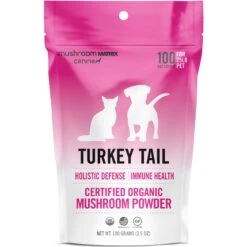 Canine Matrix Turkey Tail Holistic Defense Immune Support Dog Supplement