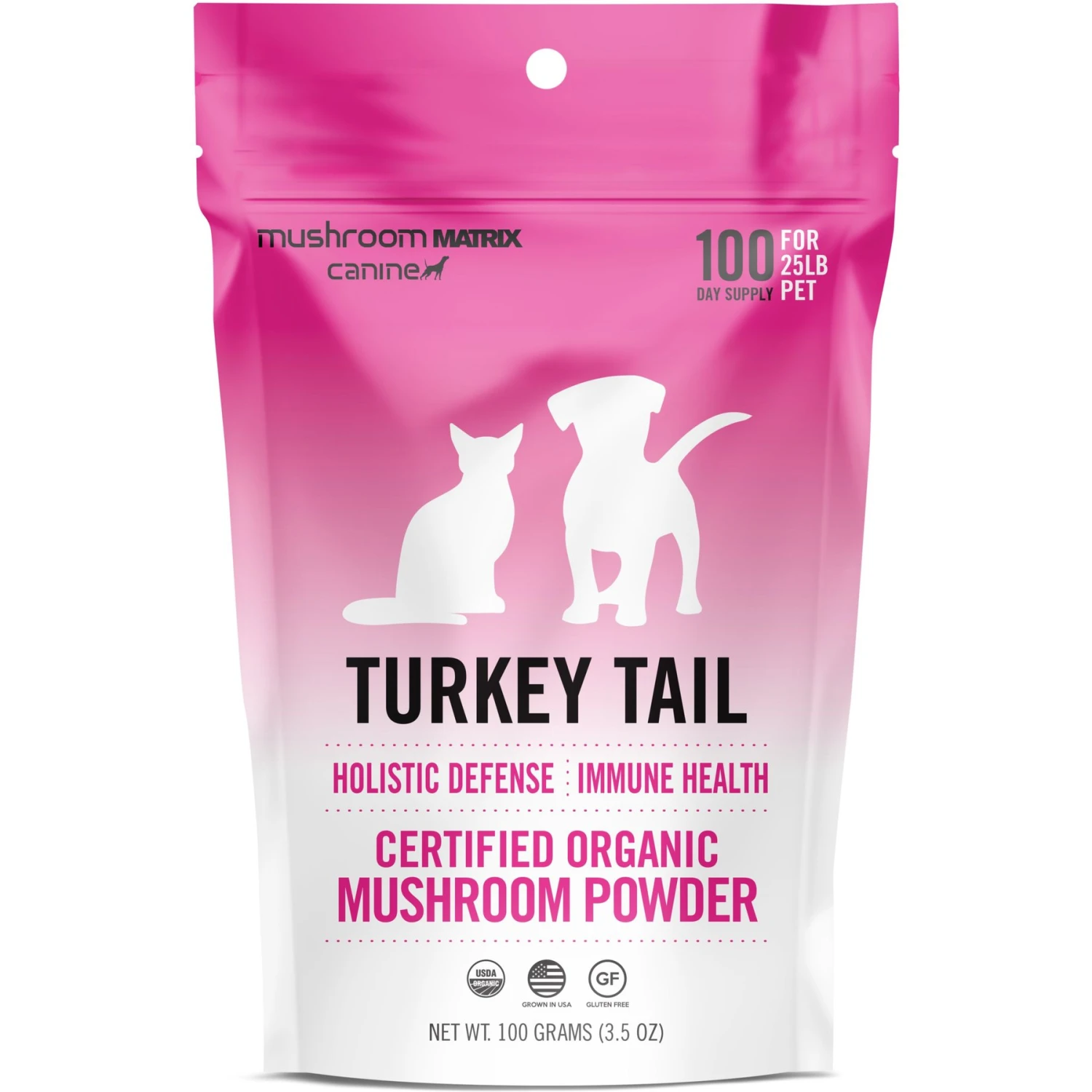 Canine Matrix Turkey Tail Holistic Defense Immune Support Dog Supplement 1 Canine Matrix Turkey Tail Holistic Defense Immune Support Dog Supplement