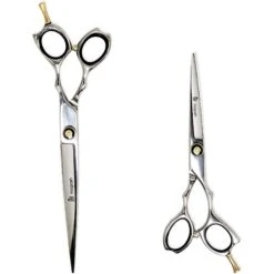 Pet Magasin Professional Dog Grooming Scissors Set, 6-in & 7.5-in, 2 Pack