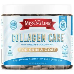 The Missing Link Collagen Care Skin & Coat Soft Chews Dog Supplement