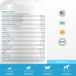 Coco And Luna 10-in-1 Bacon & Liver Flavored Chewable Tablet Multivitamin For Dogs, 120 Count 12 Coco And Luna 10-in-1 Bacon & Liver Flavored Chewable Tablet Multivitamin For Dogs, 120 Count -Pet Wellness 199329 PT5. AC SS1800 V1657656137