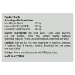 Glyde Mobility Chews Dog Supplement 6 Glyde Mobility Chews Dog Supplement -Pet Wellness 199917 PT2. AC SS1800 V1579630995