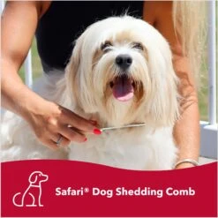 Safari Short Hair Shedding Dog Comb 9 Safari Short Hair Shedding Dog Comb -Pet Wellness 199949 PT2. AC SS1800 V1678124748