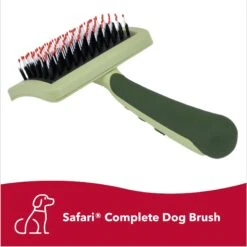 Safari Complete Dog Brush -Pet Wellness 199951 PT2. AC SS1800 V1678123943