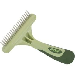 Safari Single Row Rotating Pins Undercoat Rake Dog Grooming Tool