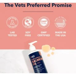 Vets Preferred Wild Alaskan Salmon Oil Dog Supplement, 15.5-oz Bottle 15 Vets Preferred Wild Alaskan Salmon Oil Dog Supplement, 15.5-oz Bottle -Pet Wellness 202511 PT6. AC SS1800 V1668633751