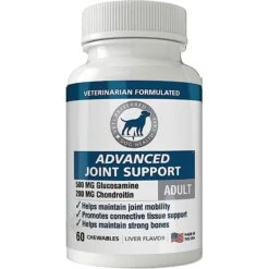 Vets Preferred Advanced Joint Support Adult Dog Supplement, 60 Count