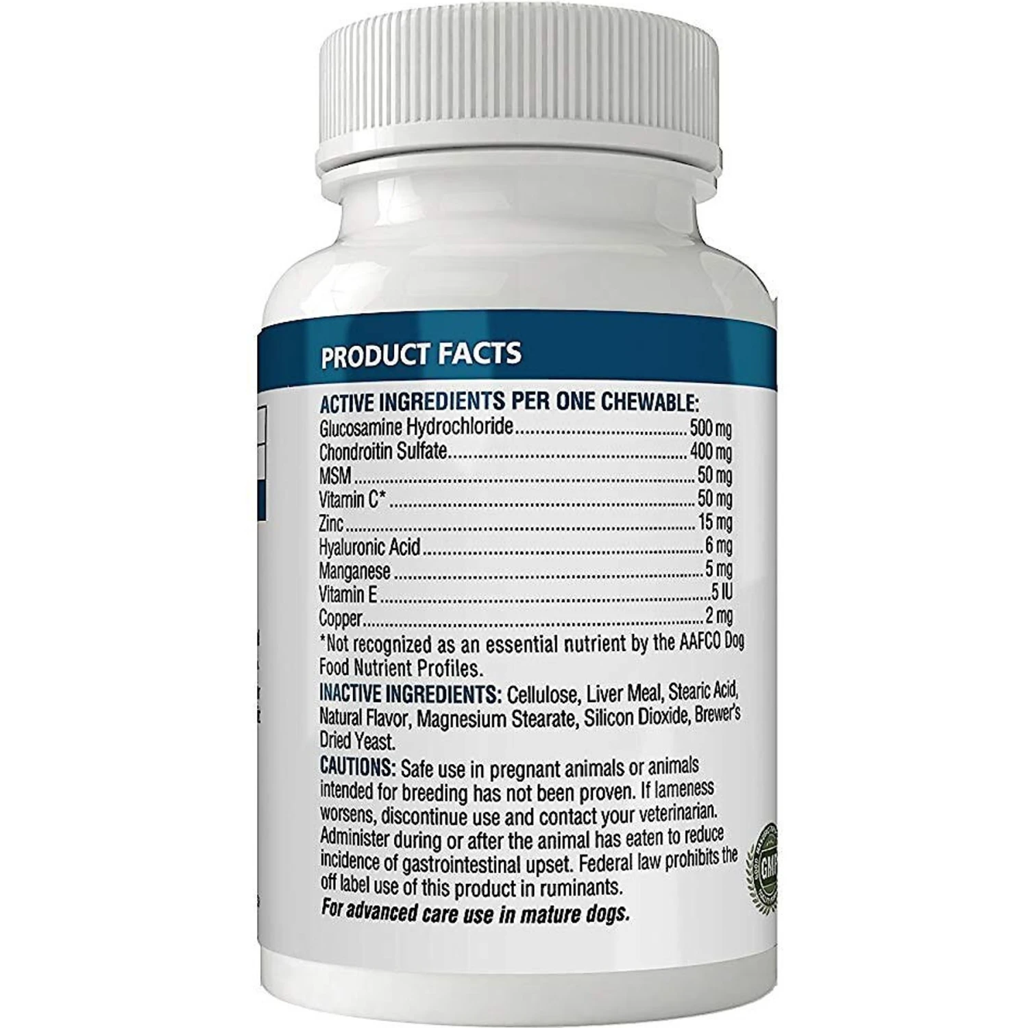 Vets Preferred Advanced Joint Support Senior Dog Supplement, 60 Count 5 Vets Preferred Advanced Joint Support Senior Dog Supplement, 60 Count - Image 5