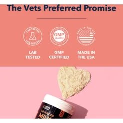 Vets Preferred Advanced Milk Rx Dog Supplement, 12-oz Jar -Pet Wellness 202523 PT4. AC SS1800 V1668633696