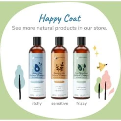 Kin+kind Natural Dog & Cat Moisturizer & Conditioner, 12-oz Bottle -Pet Wellness 203445 PT3. AC SS1800 V1612222568