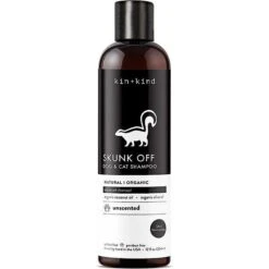 Kin+kind Skunk Off Dog & Cat Shampoo, 12-oz Bottle