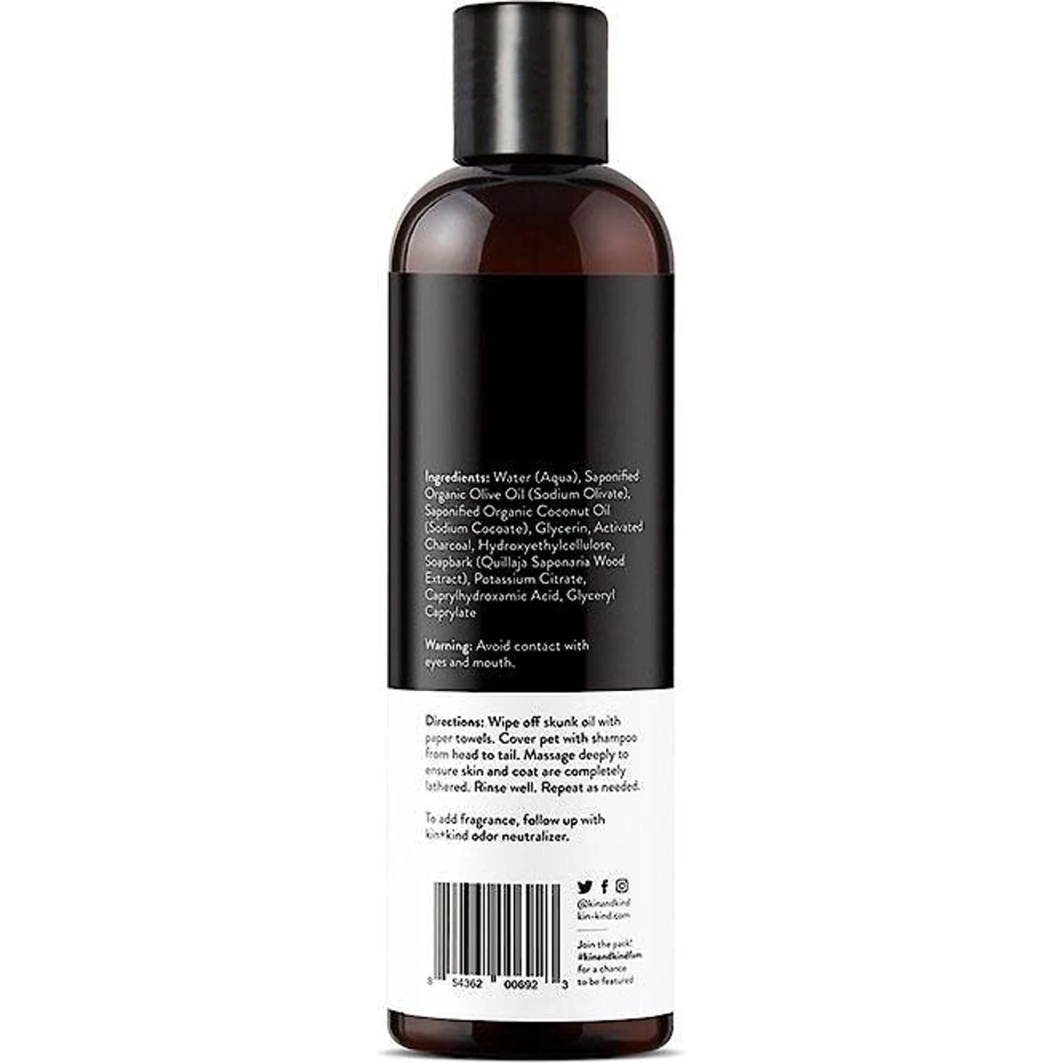 Kin+kind Skunk Off Dog & Cat Shampoo, 12-oz Bottle 2 Kin+kind Skunk Off Dog & Cat Shampoo, 12-oz Bottle - Image 2