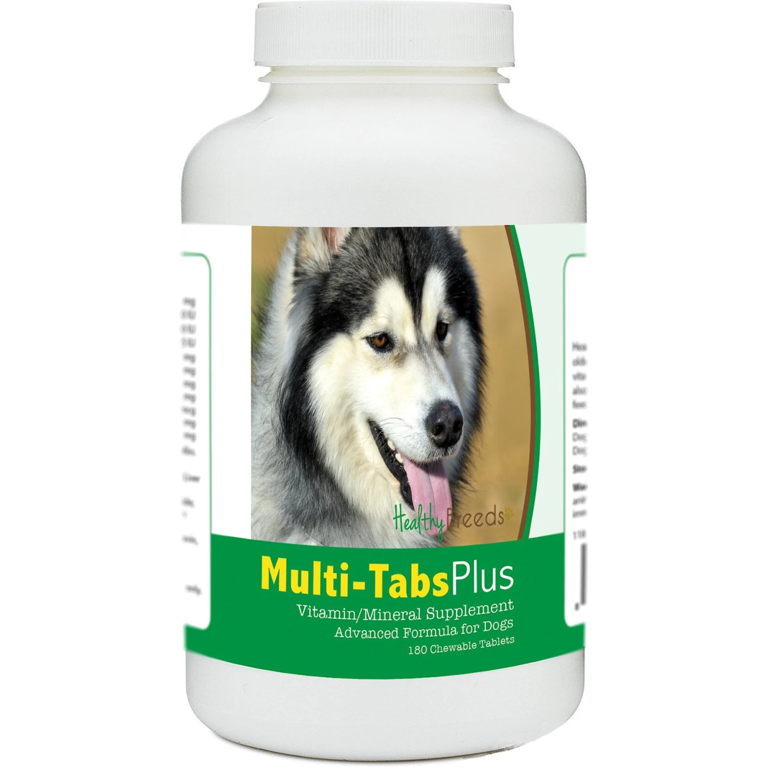 Healthy Breeds Siberian Husky Multi-Tabs Plus Chewable Tablets Dog Supplement, 180 Count 1 Healthy Breeds Siberian Husky Multi-Tabs Plus Chewable Tablets Dog Supplement, 180 Count