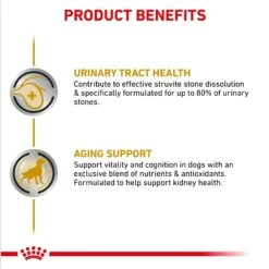 Royal Canin Veterinary Diet Adult Urinary SO Aging 7+ Dry Dog Food -Pet Wellness 204178 PT3. AC SS1800 V1692368270