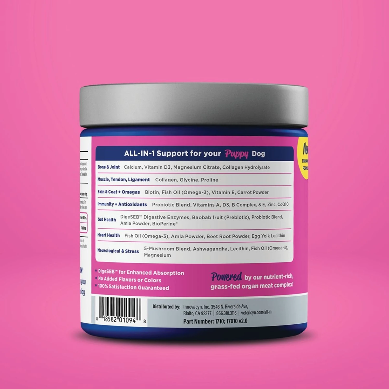 Vetericyn ALL-IN Life-Stage Puppy Dog Supplement, 90 Count 3 Vetericyn ALL-IN Life-Stage Puppy Dog Supplement, 90 Count - Image 3