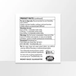 Terry Naturally Animal Health Joint & Hip Formula Dog Supplement, 60 Count -Pet Wellness 205087 PT3. AC SS1800 V1687527055