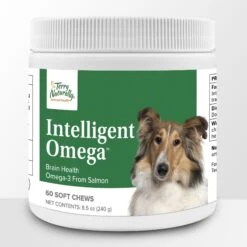 Terry Naturally Animal Health Intelligent Omega Dog Supplement, 60 Count