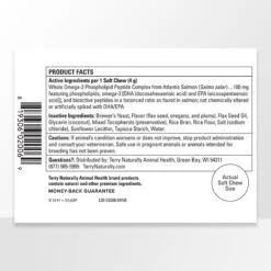 Terry Naturally Animal Health Intelligent Omega Dog Supplement, 60 Count 9 Terry Naturally Animal Health Intelligent Omega Dog Supplement, 60 Count -Pet Wellness 205089 PT2. AC SS1800 V1680102957