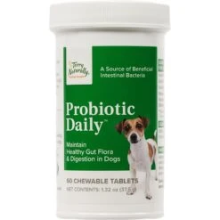 Terry Naturally Animal Health Probiotic Daily Dog Supplement, 60 Count