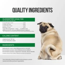 Terry Naturally Animal Health Probiotic Daily Dog Supplement, 60 Count 8 Terry Naturally Animal Health Probiotic Daily Dog Supplement, 60 Count -Pet Wellness 205091 PT4. AC SS1800 V1661377556