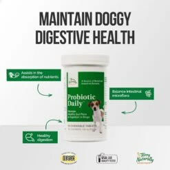 Terry Naturally Animal Health Probiotic Daily Dog Supplement, 60 Count 9 Terry Naturally Animal Health Probiotic Daily Dog Supplement, 60 Count -Pet Wellness 205091 PT5. AC SS1800 V1661377374